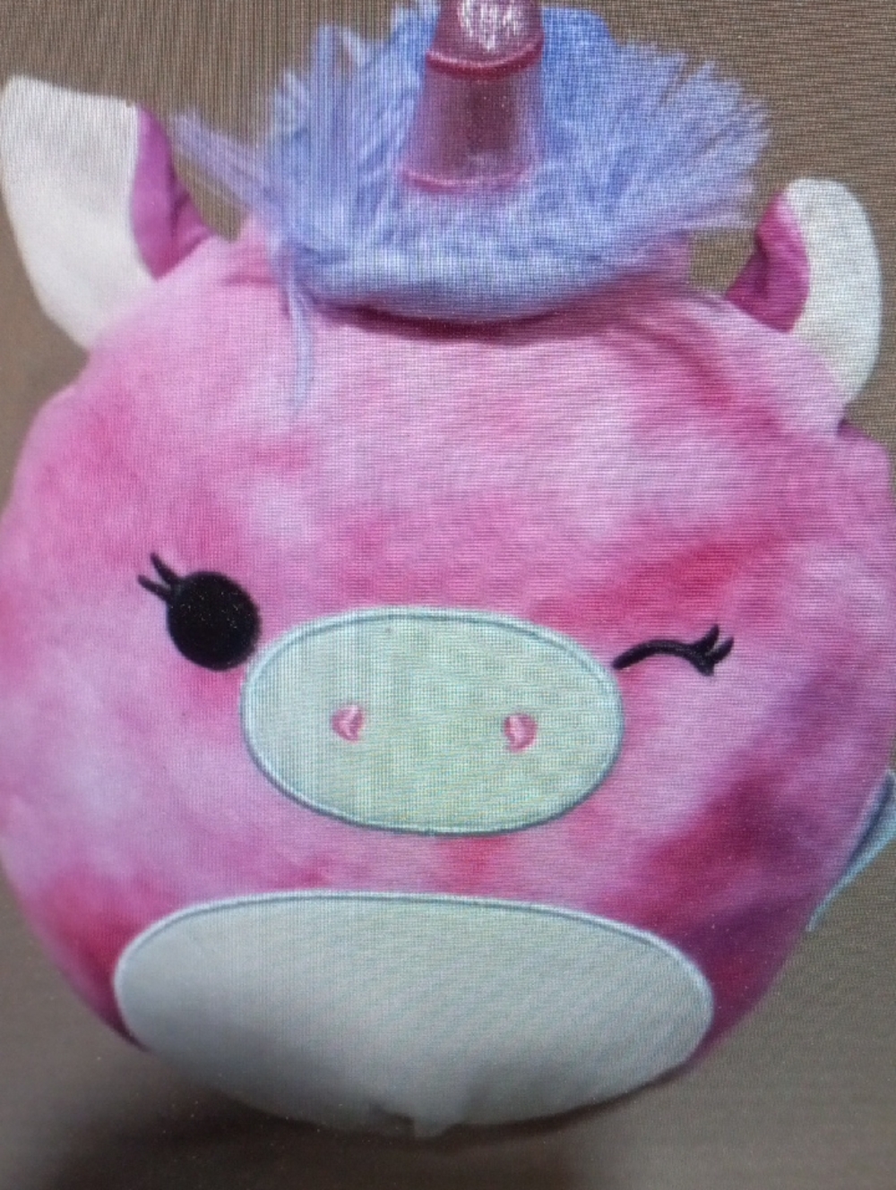 Pink Unicorn Plush Stuffed Backpack